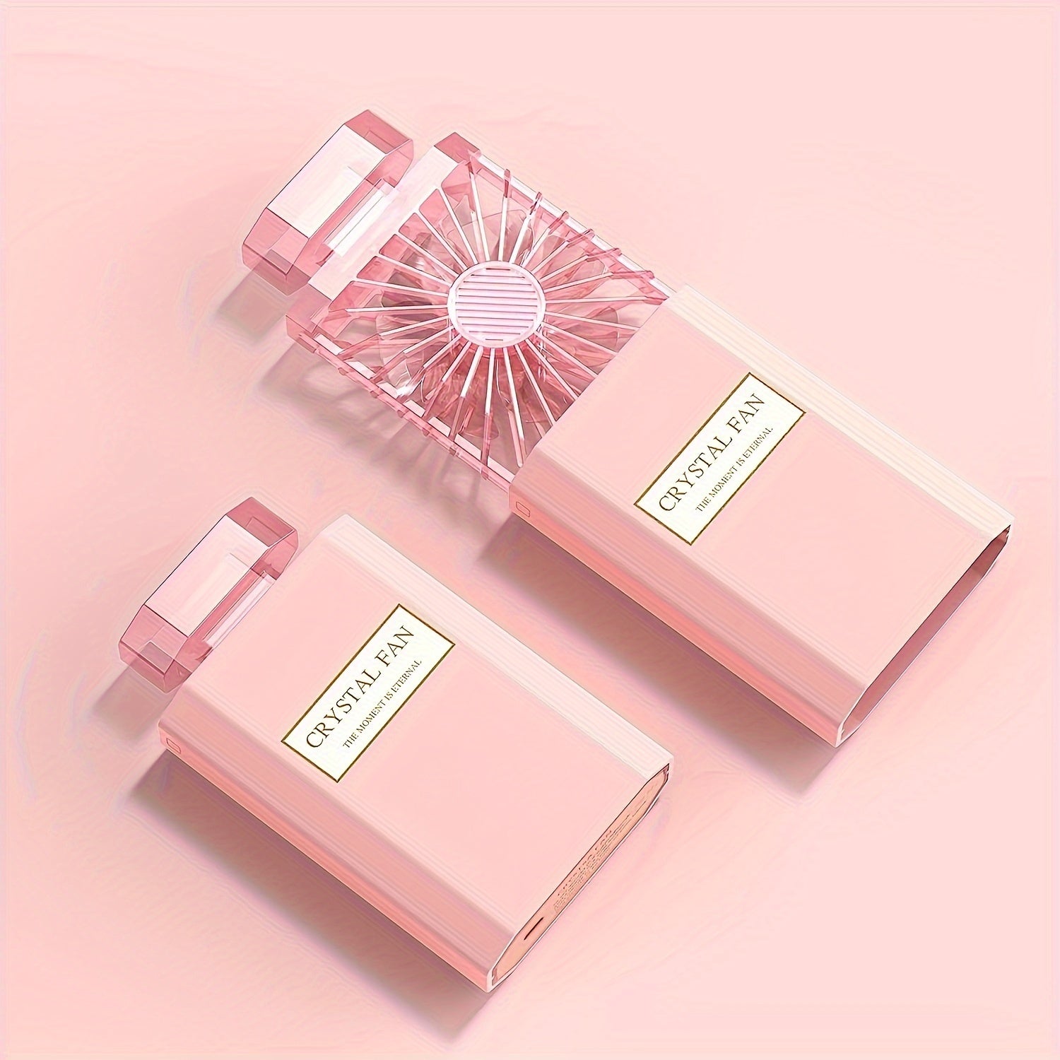 Rechargeable Personal Fan with Fragrance Pad, 3 Speeds, Portable, USB Charge