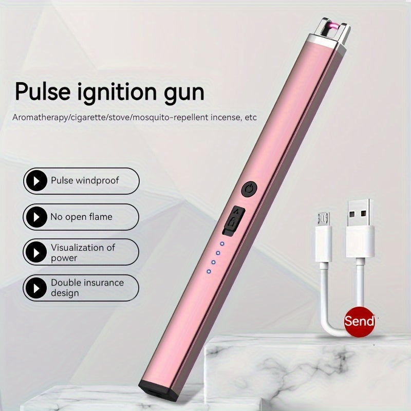 Kitchen Gas Stove Ignition Gun Rechargeable Candle Lighter