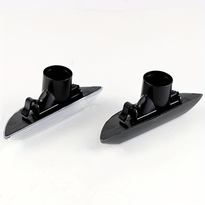 2 шт. автомобильных крышек корпуса фар без ламп для внедорожников, черный цвет, подходит для моделей