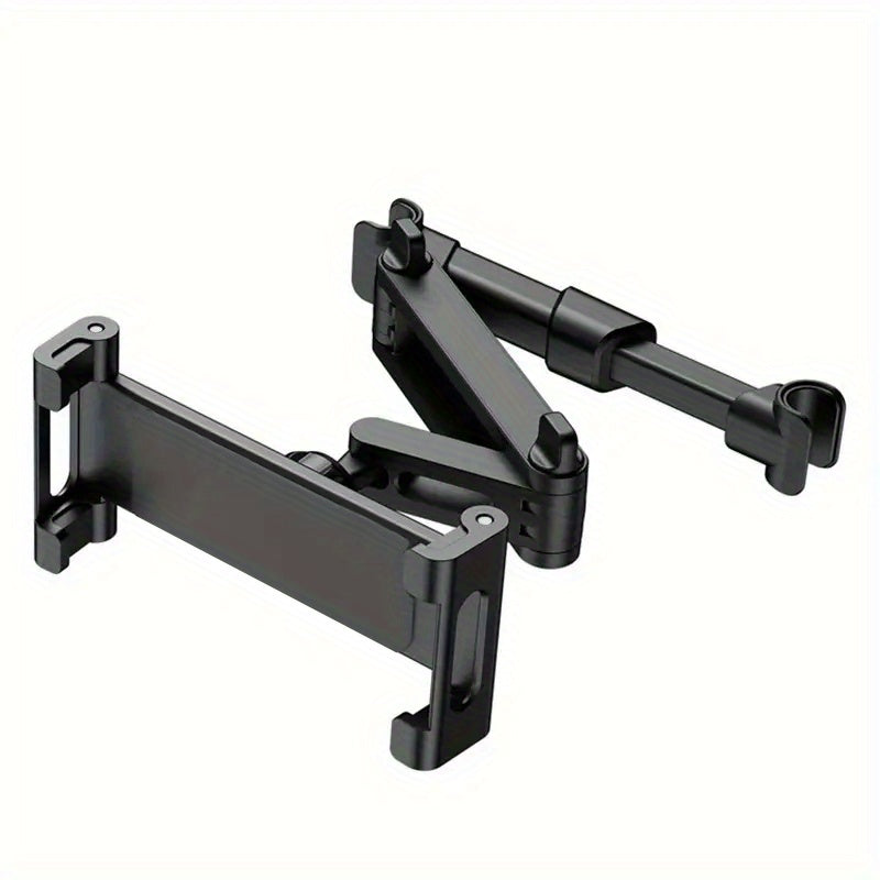 360° Rotatable Car Phone and Tablet Holder for 10-28cm Devices Black Red