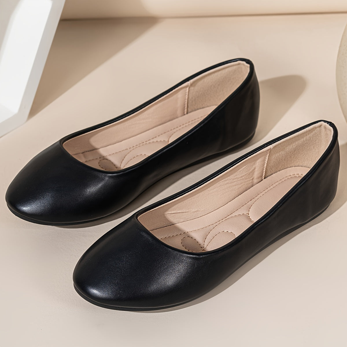 Zapatillas de ballet para mujer transpirables, slip-on, para todas las estaciones, ligeras