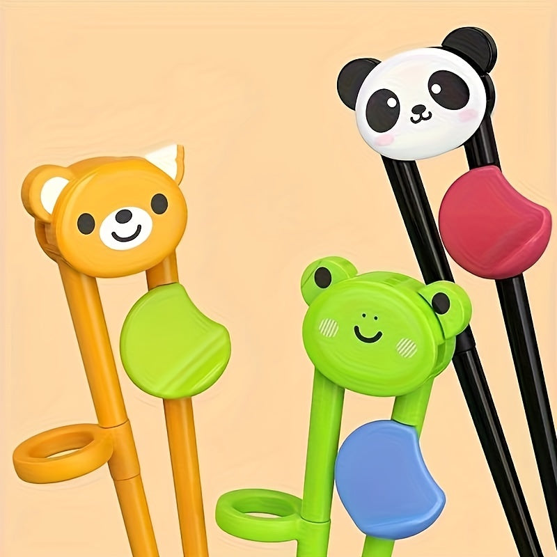 Yangi boshlovchilar uchun chopsticklarni o'rganish, kawaii multfilm dizaynlari bilan. Yotoqxonalarda va maktabga qaytayotgan talabalar uchun mukammal.