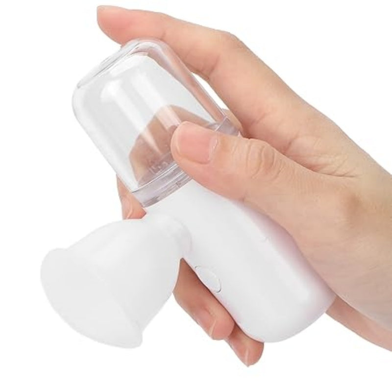 Qayta zaryadlanadigan Nano Ko'z Namlantiruvchi - USB zaryadlash bilan yuz va ko'zlar uchun portativ mini purkagich, 150mAh batareya. Yengil va zamonaviy dizaynga ega bo'lgan, harakatda namlantiruvchi purkagich.