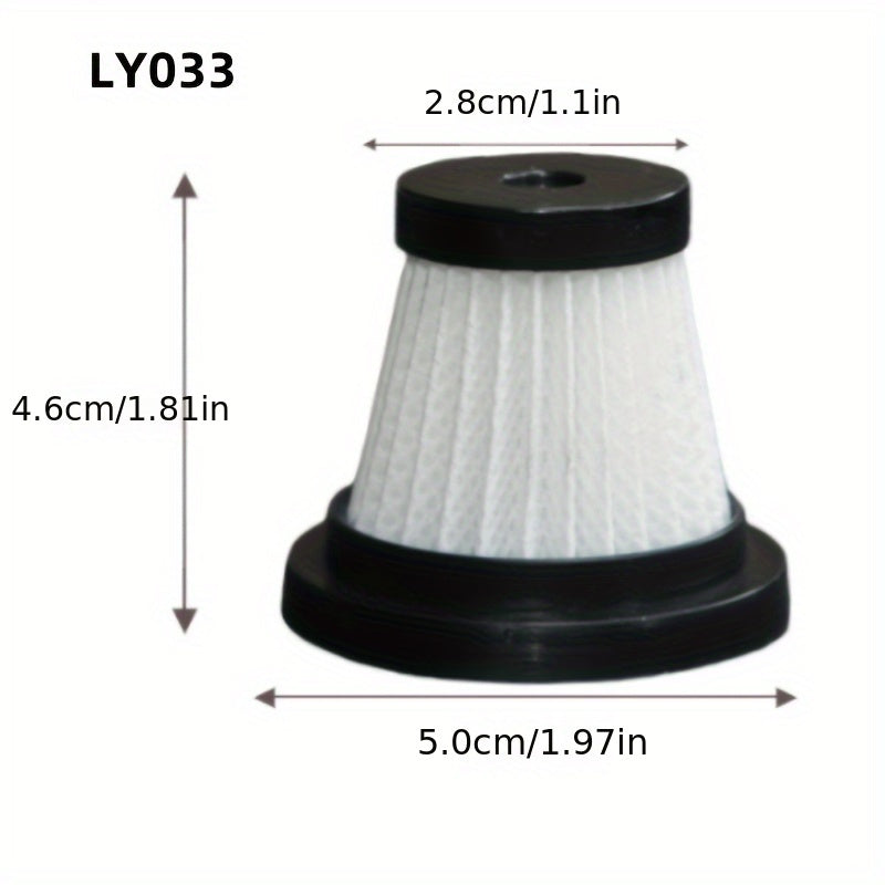 Washable HEPA Filter Kit for Car Vacuum Cleaners 5cm x 4.6cm Replacement