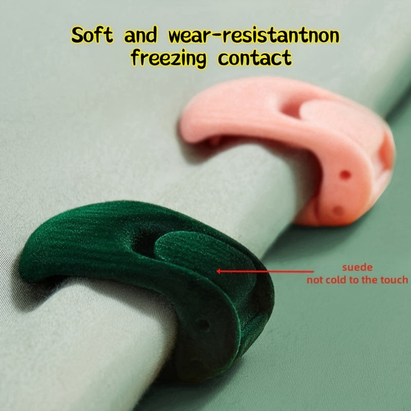 Set of 6 Large Opening Quilt Clips for Securing Quilts, Sheets, Curtains, and More