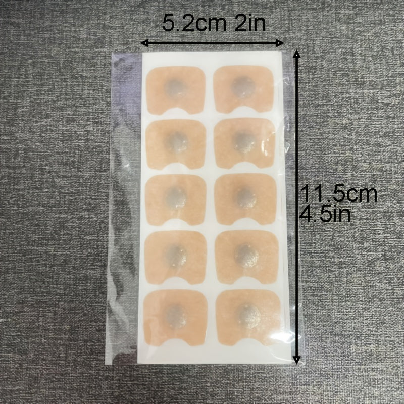 30/60pcs Paper Nasal Dilator Magnetic Stickers for Sleep and Sports