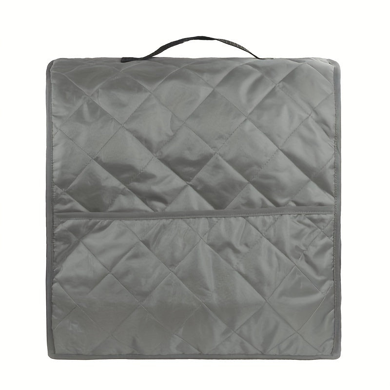 Kitchen Mixer Dust Cover with Accessory Pockets Handles Fits Tilt-Head Bowl-Lift Models