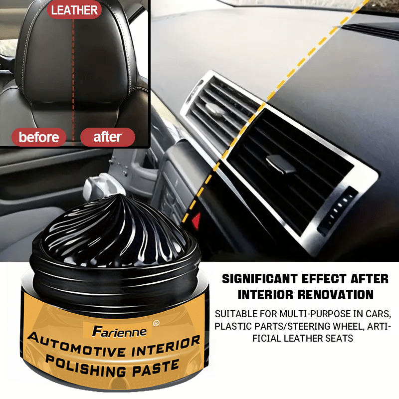 Automotive Interior Restorer Kit Plastic Leather Panel Tire Cleaner