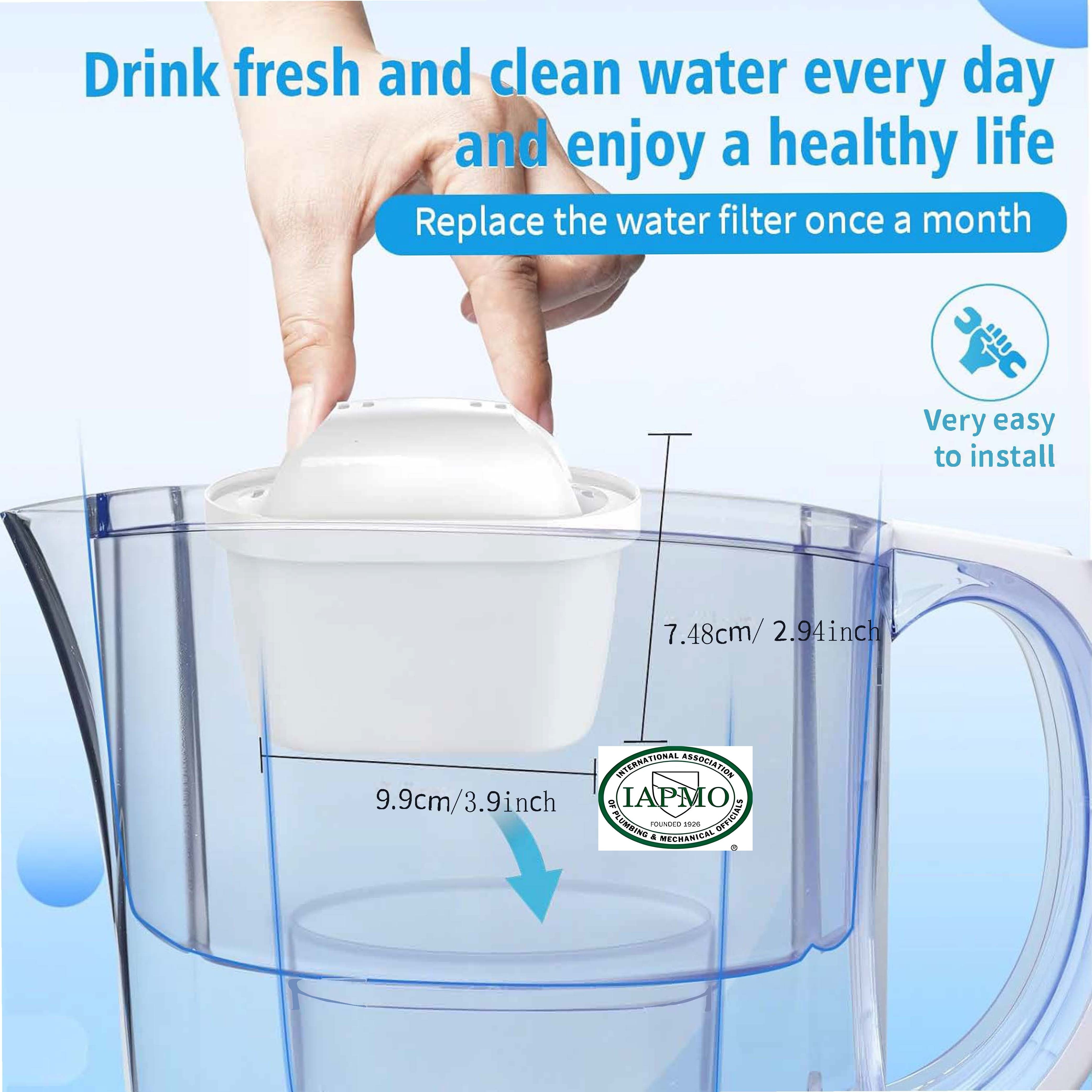 Water Filter Replacement for Water Drop Pitcher and Dispenser