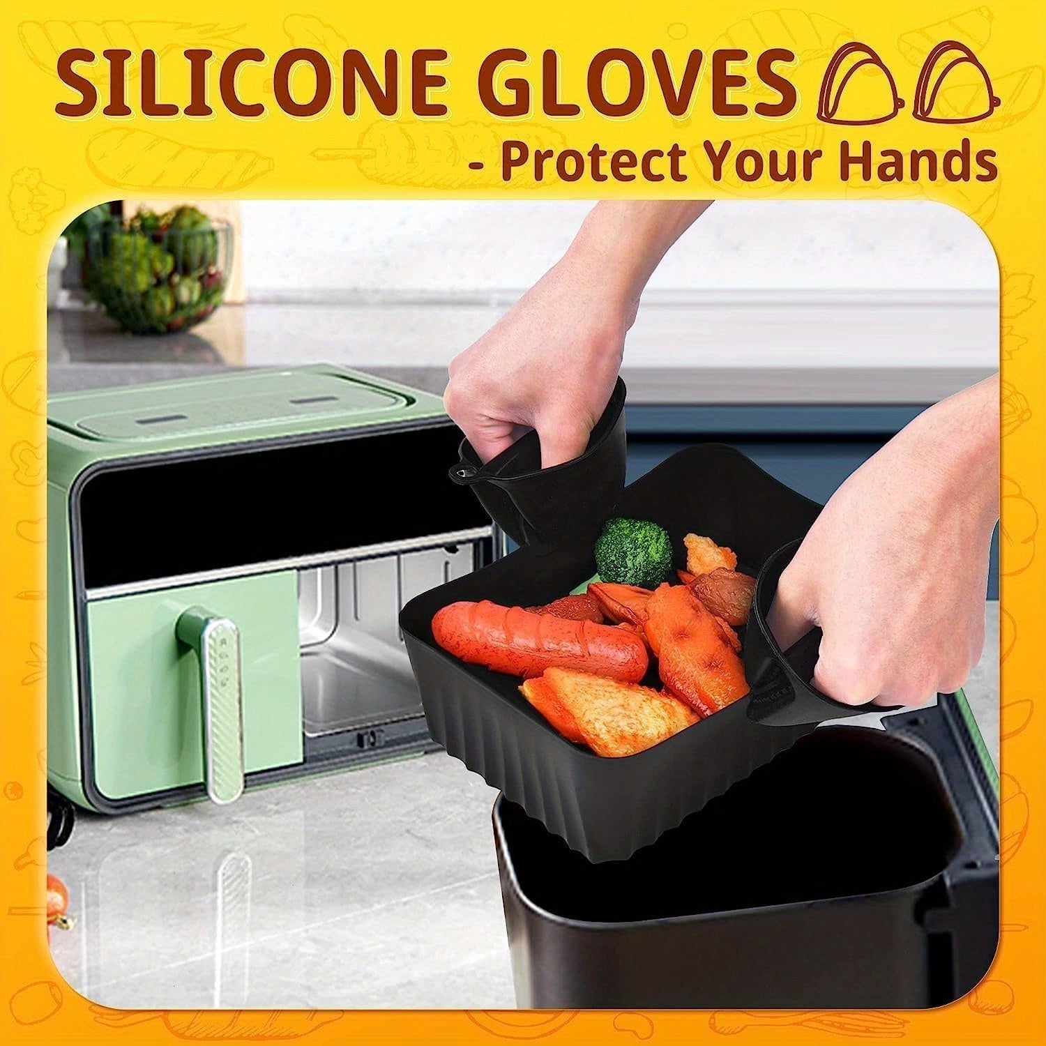 Metal Trays and Utensils for Ninja Dual Zone Air Fryer Cooking Accessories