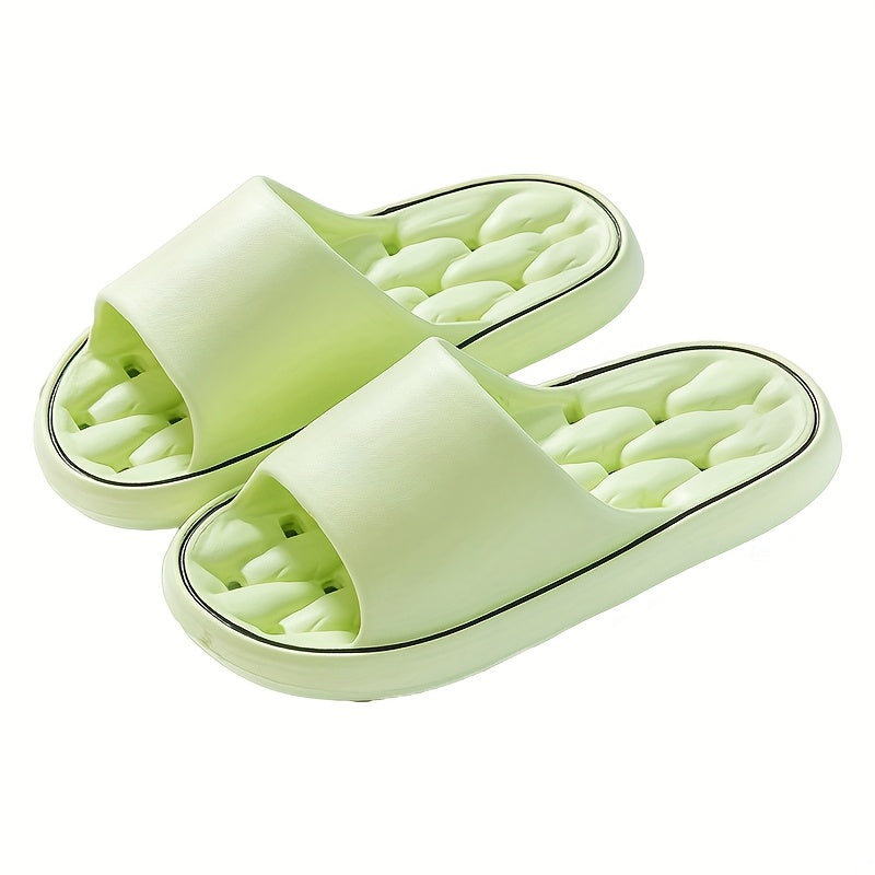 Unisex EVA Slides Indoor Outdoor Non-Slip Arch Support White