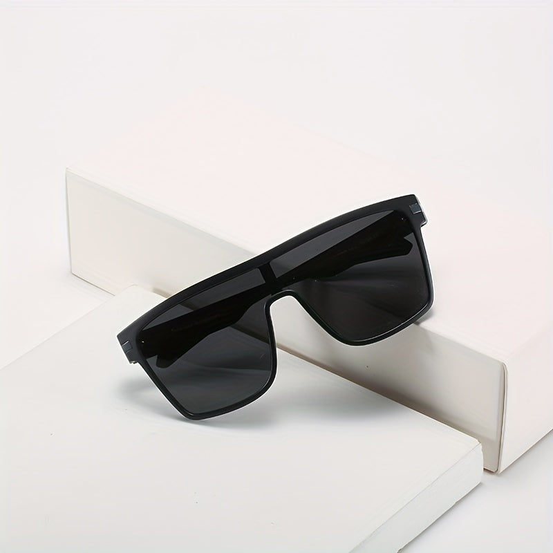 Men's Large Frame Retro Polarized Sunglasses for Fashion and Gift