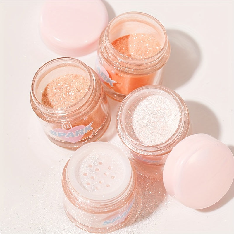 Румяна- хайлайтер Sweet Peach с шиммером для лица и глаз, влажное сияние