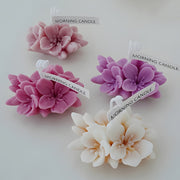 Silicone Mold for DIY Candles and Soaps 3D Peach Cherry Blossom Pink Purple White