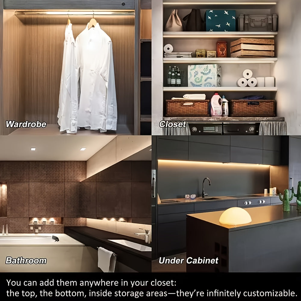 LED Strip Lights with Motion Sensor Dimmable USB Powered for Home and Office