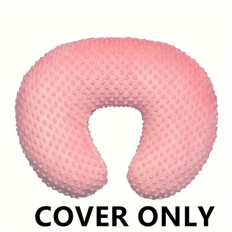 Minky Nursing Pillow Cover for Breastfeeding and Infant Comfort