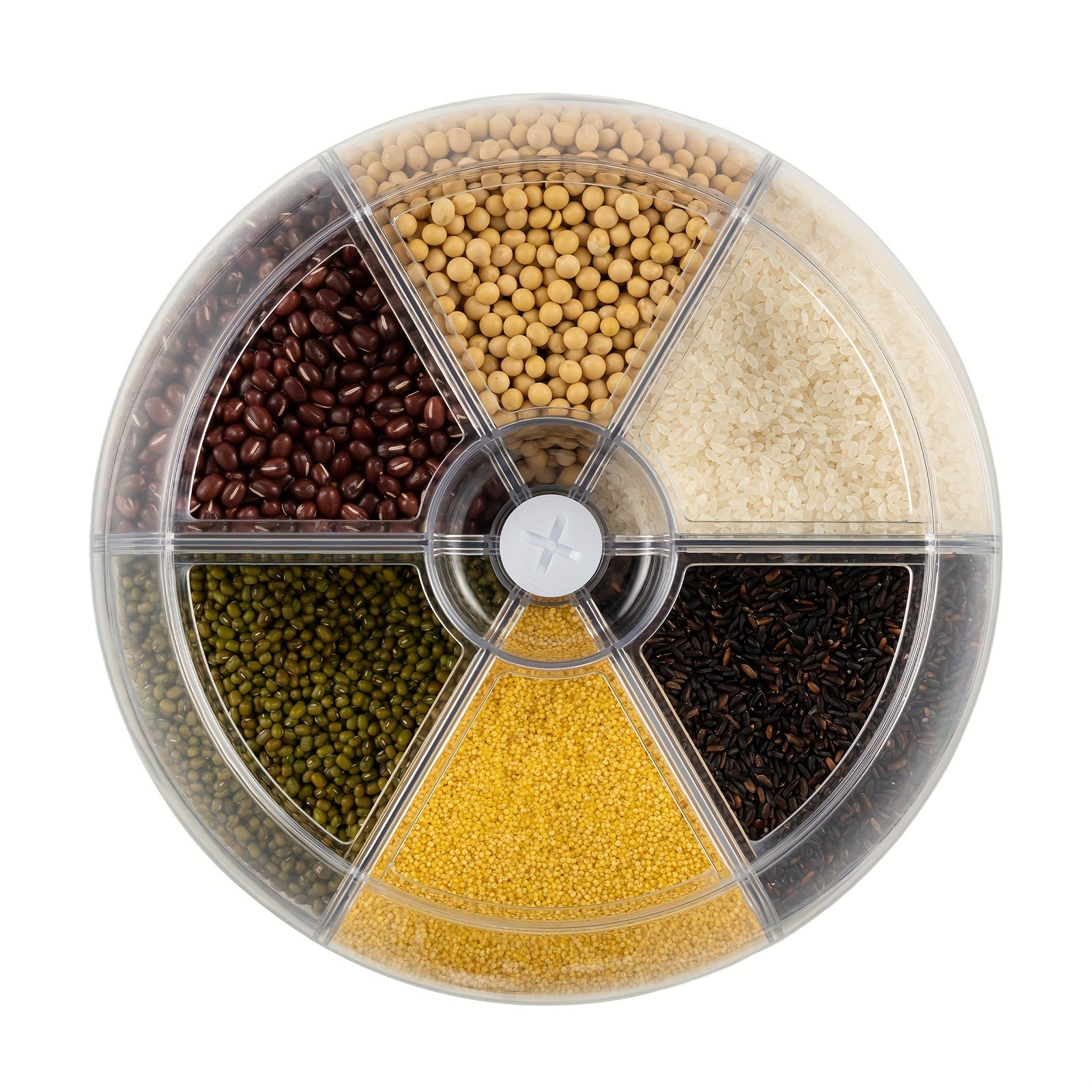 Large Capacity Airtight Rice Dispenser 20kg Food-Grade Plastic Moisture Insect Proof