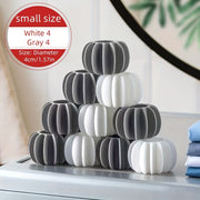 Set of 8 Silicone Laundry Balls Reusable 1.57-Inch Anti-Entanglement Dryer Balls for Washing Machine and Clothing Removal