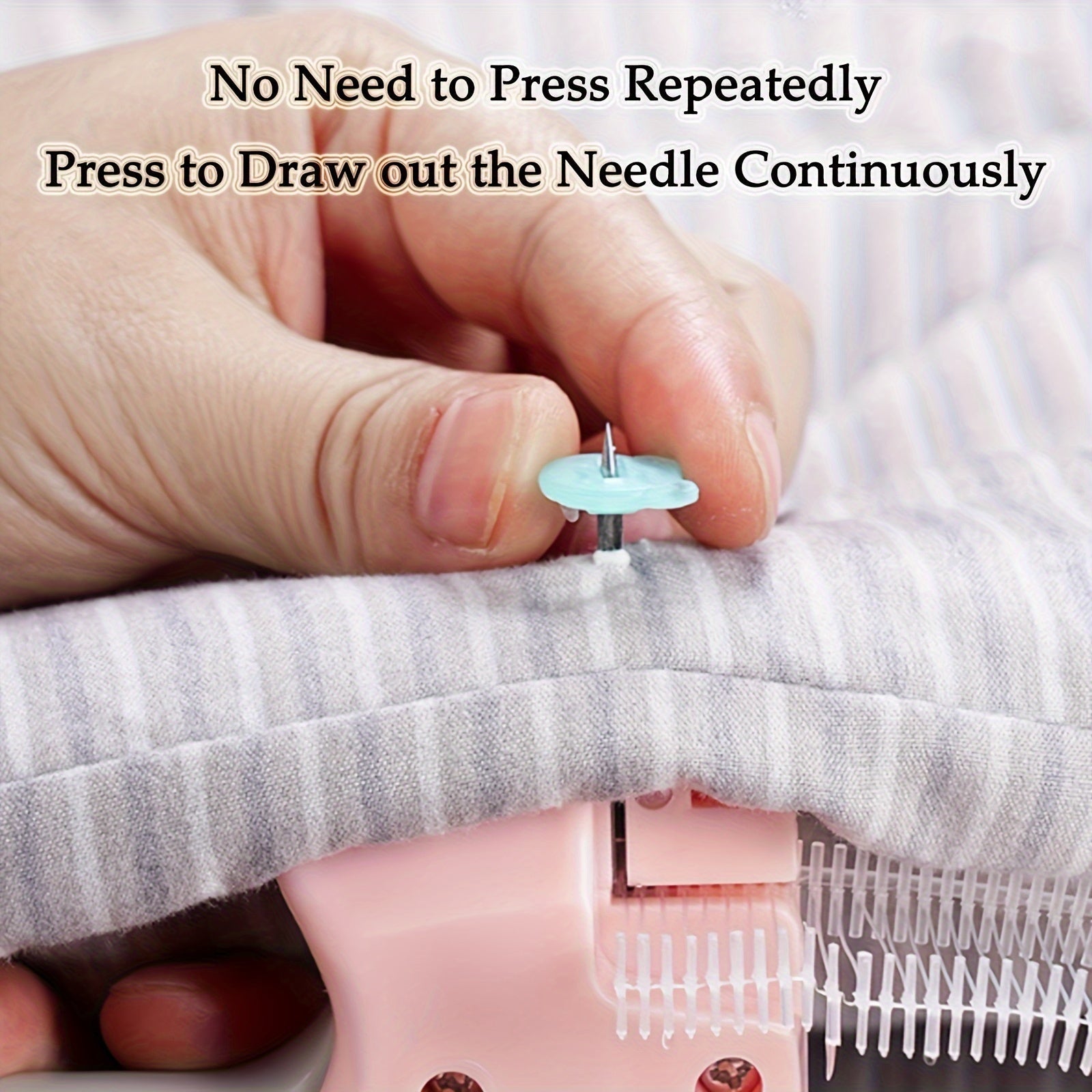 Compact Sewing Tool for Fast Clothing Repairs, Mending Rips and Tears