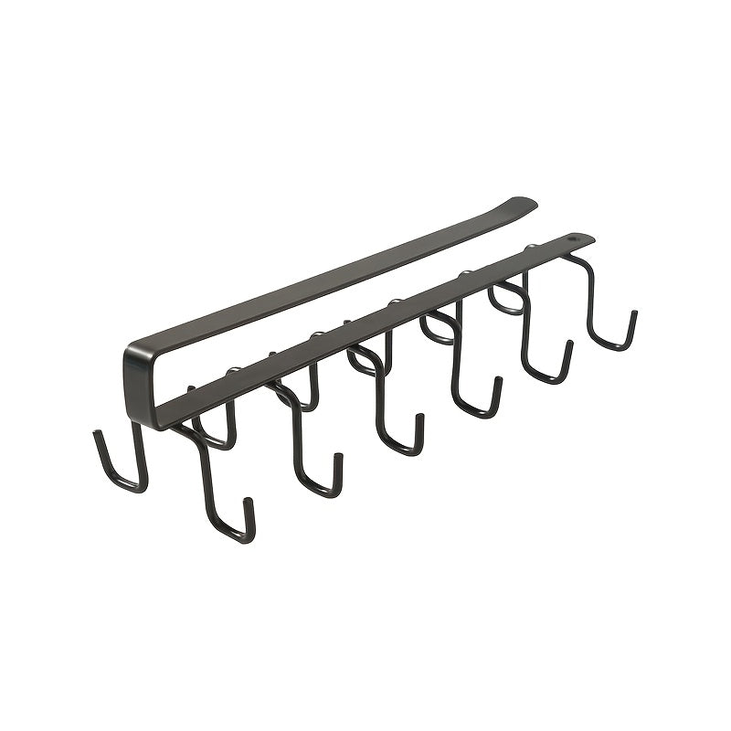 Oshxona saqlash uchun javon ostidagi metall chashka ushlagichlar. Kofe va asboblar uchun joyni tejovchi tashkilotchilar. Ko'p funksiyali uy bezak aksessuarlari ushlagichlar.