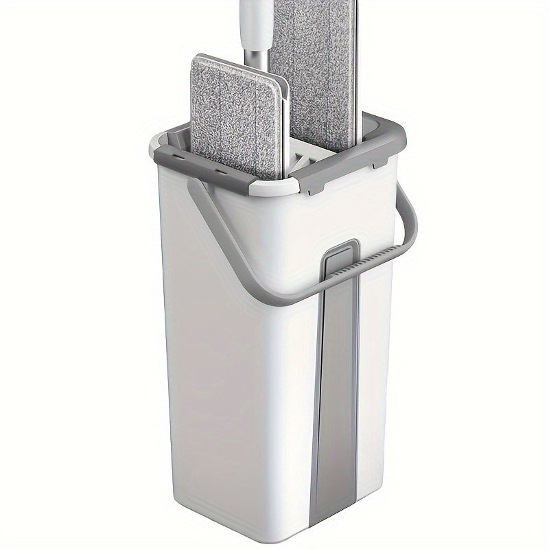 Microfiber Mop va Kova Seti qo'lda yuvishni ta'minlaydi va ho'l hamda quruq tozalash uchun ishlatilishi mumkin. U plitka, marmar va yog'och polni, shuningdek, yashash xonasi, yotoqxona, hammom, oshxona kabi boshqa sathlarni tozalash uchun mukammal.