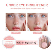 Hydrating Under Eye Brightener Concealer Cream for Diminishing Dark Circles, Medium Coverage, All Skin Types