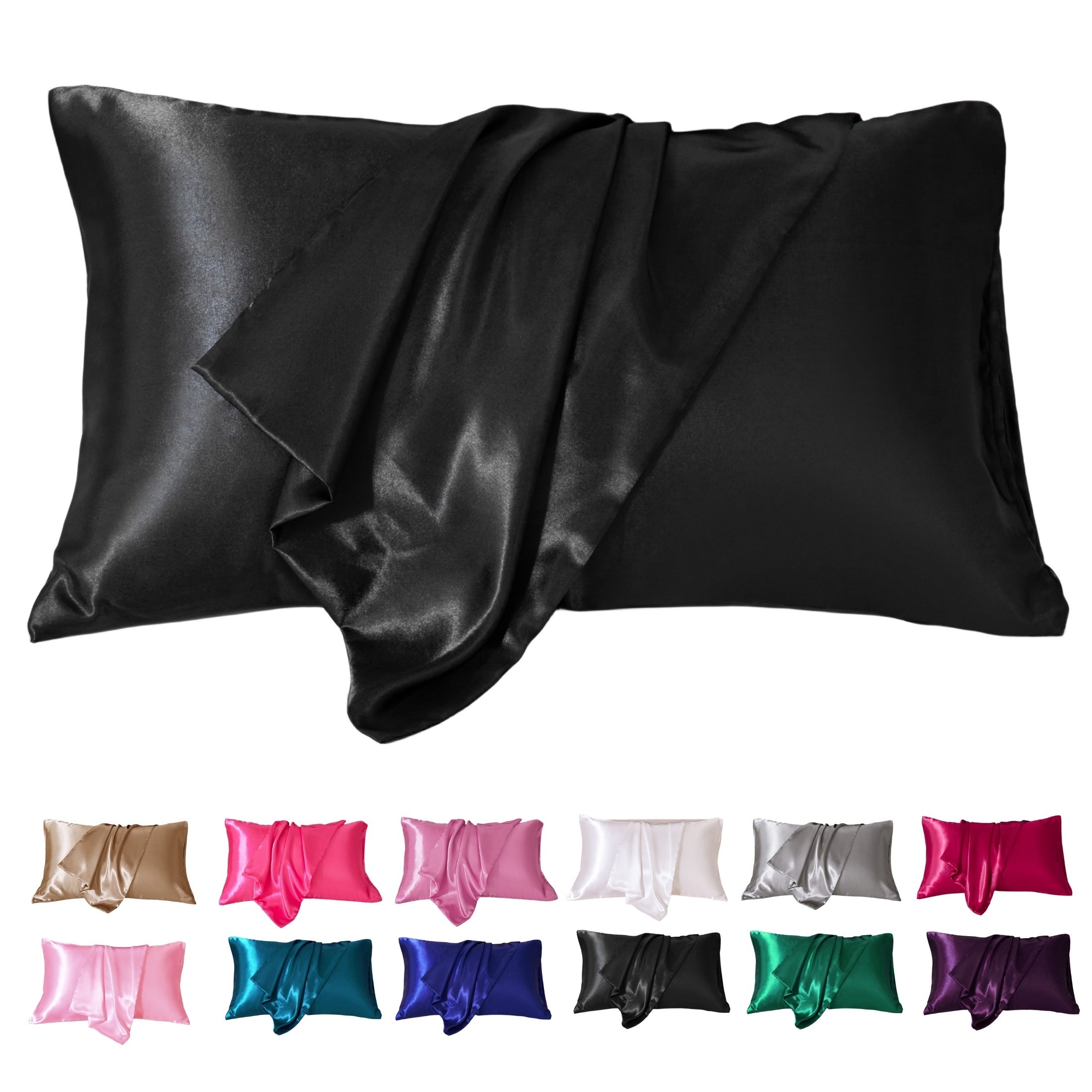 Funda de almohada de terciopelo en dos colores, tela suave, accesorio decorativo para ropa de cama