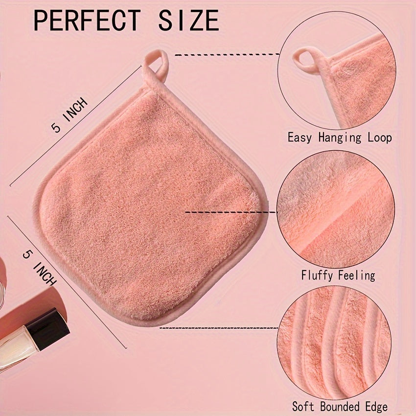 6/12 dona Mikrotoʻqima Yuzni Tozalash Matolari Makiyajni Olib Tashlash uchun Yuviladigan Qayta Ishlatiladigan