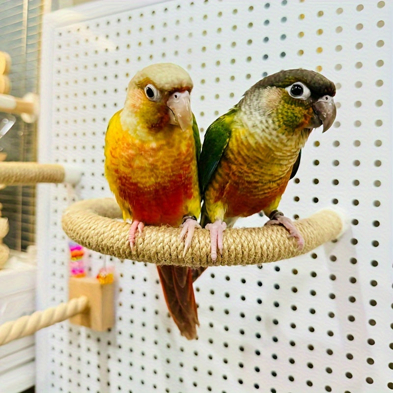 Прочный перо для птиц из ПВХ с присоской для маленьких и больших попугаев и птиц