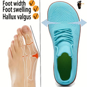 Women's Yellow Slip-On Sneakers Breathable Non-Slip Lightweight Casual Shoes