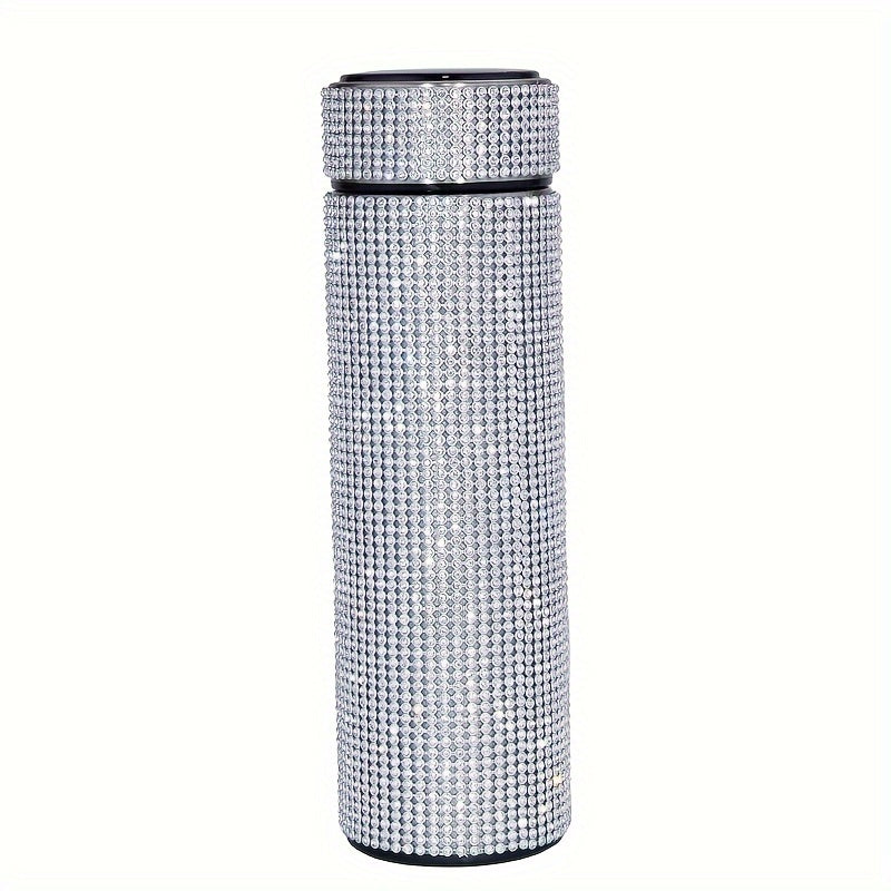 16oz Stainless Steel Insulated Vacuum Flask for Hot Cold Beverages Travel Thermal Cup