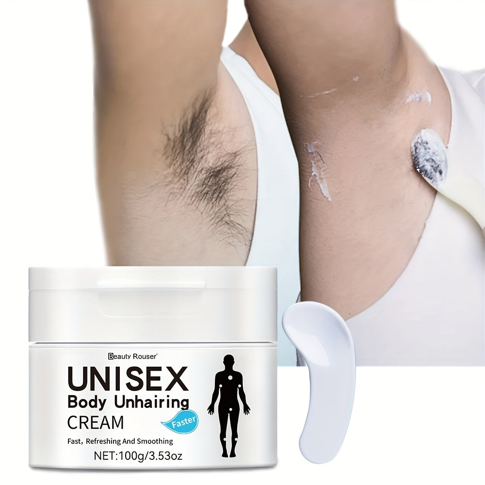 Body Hair Removal Cream 3.53oz Hypoallergenic Fast and Gentle for All Skin Types