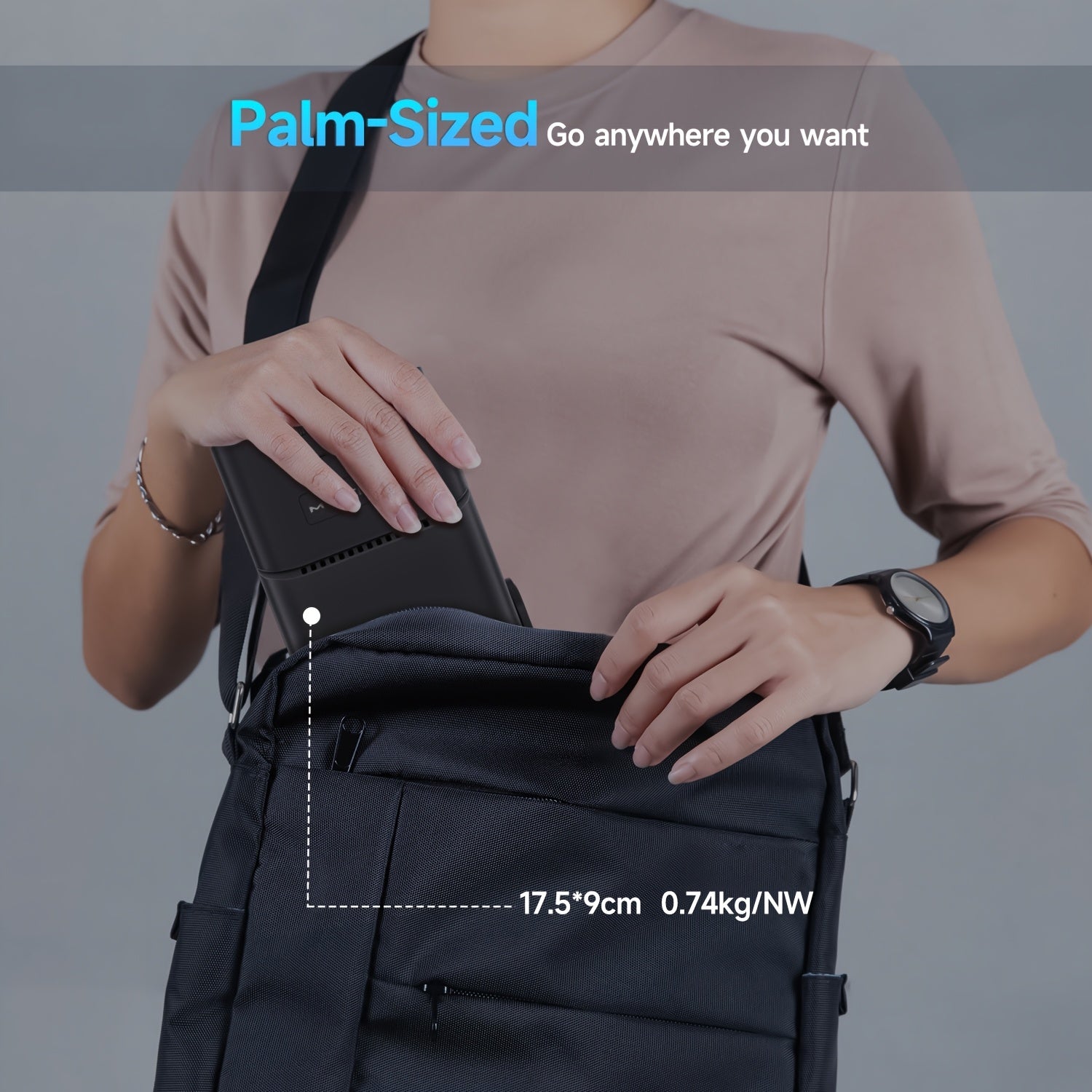 Мини-проектор для домашнего кинотеатра 720P Android 4K с WiFi6 и вращением на 180°