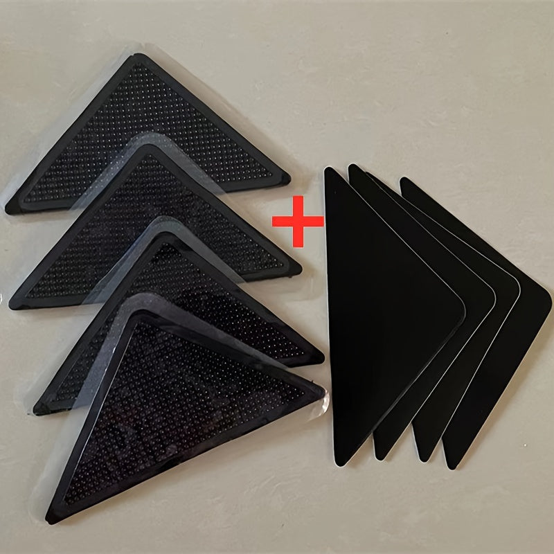 Qora gilam uchun gilam tutqichlar, sirpanmaydigan, qayta ishlatiladigan, yuviladigan, ikki tomonlama lentalar