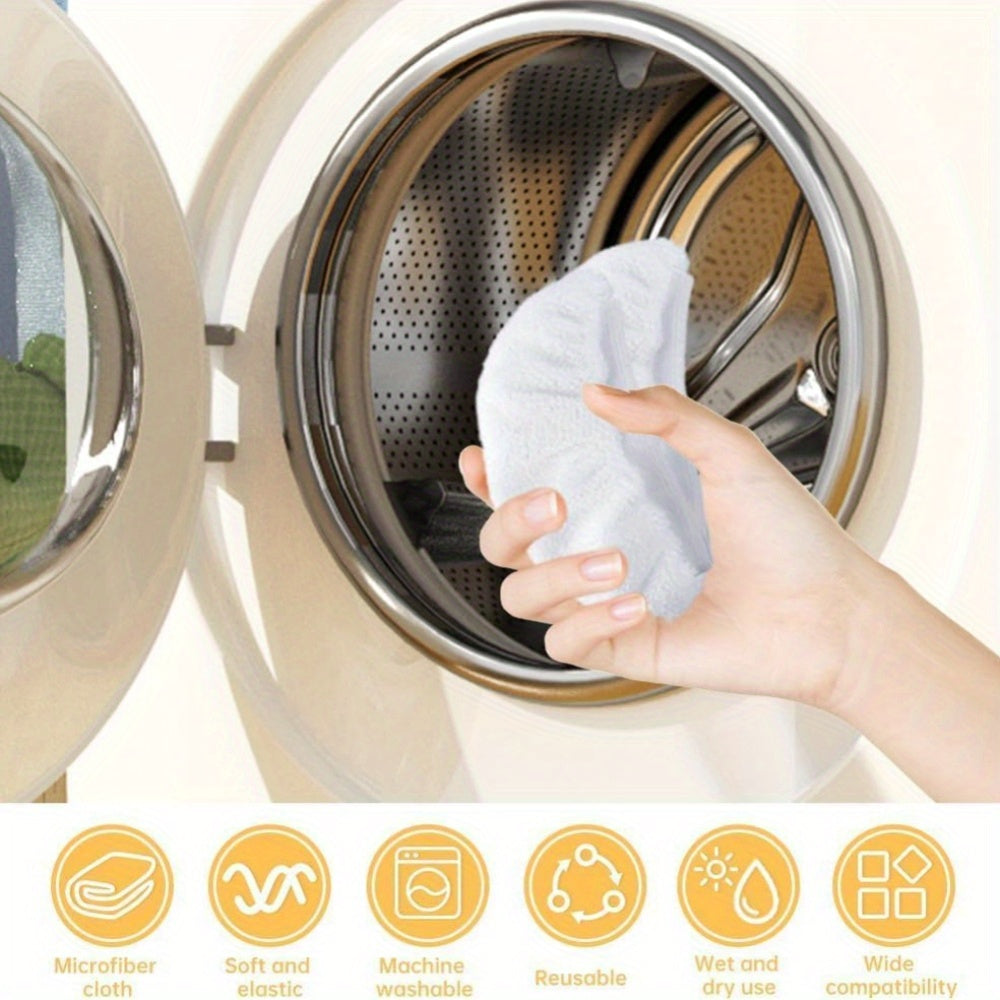 10 ta qayta ishlatiladigan mikrotoʻlqinli bugʻli mop padlari qoʻl bilan ishlatiladigan bugʻli tozalash qurilmalari uchun