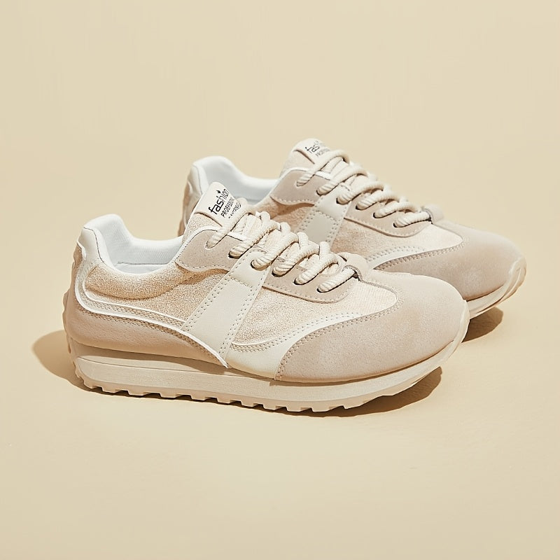 Female Thick Sole Sports Shoes Casual Street Photography