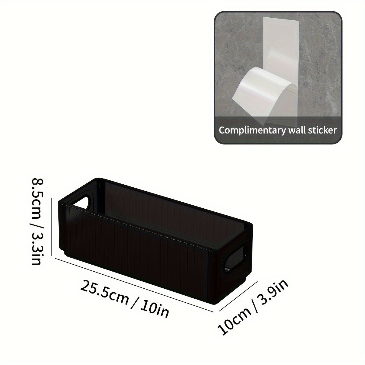 Foldable Plastic Storage Organizer for Cabinets and Walls Kitchen Bathroom Spice Rack