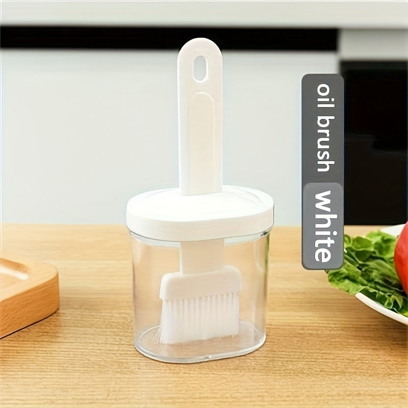 Kitchen Silicone Pancake Brush with High-Temperature Resistant Oil Bottle