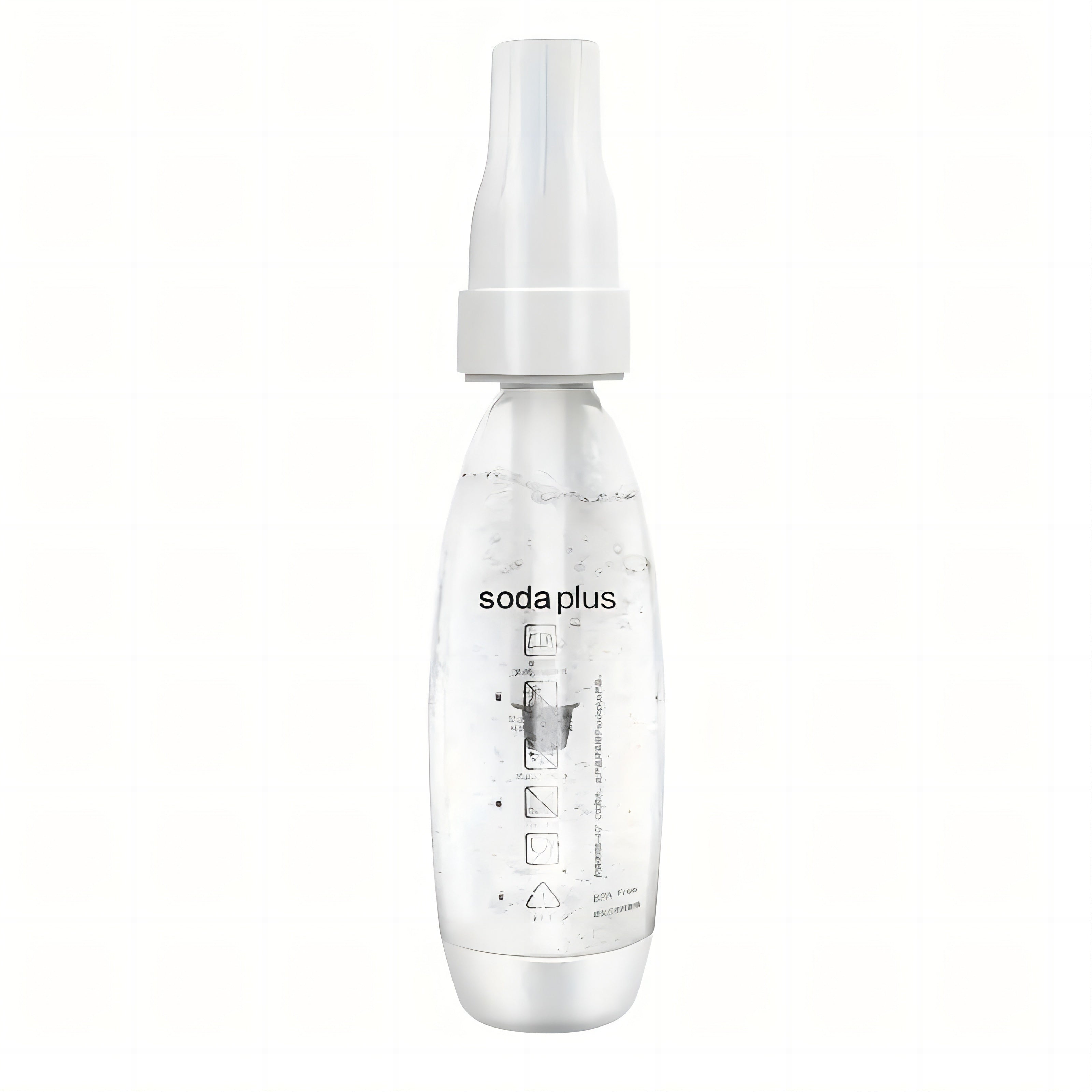 0.98-9.99 L sig‘imi, ikki gaz tizimi, soda, sharbat va gazlangan suv uchun qo‘lda dozator bilan portativ soda tayyorlagich - batareyaga ehtiyoj yo‘q.