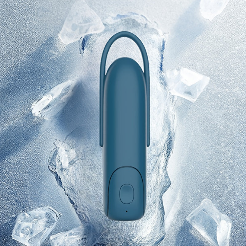 Pink Mini Portable Fan with Power Bank USB Rechargeable for Camping Travel Beach