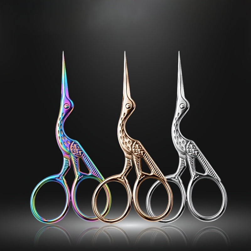 Винтажные золотые и серебряные ножницы для рукоделия — инструмент для шитья и вышивки из нержавеющей стали