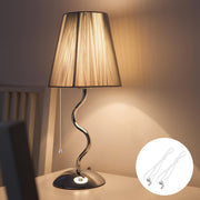 8 Pack White Nylon Ceiling Fan Pull Chain Extenders with Metal Connectors for Lights and Fans