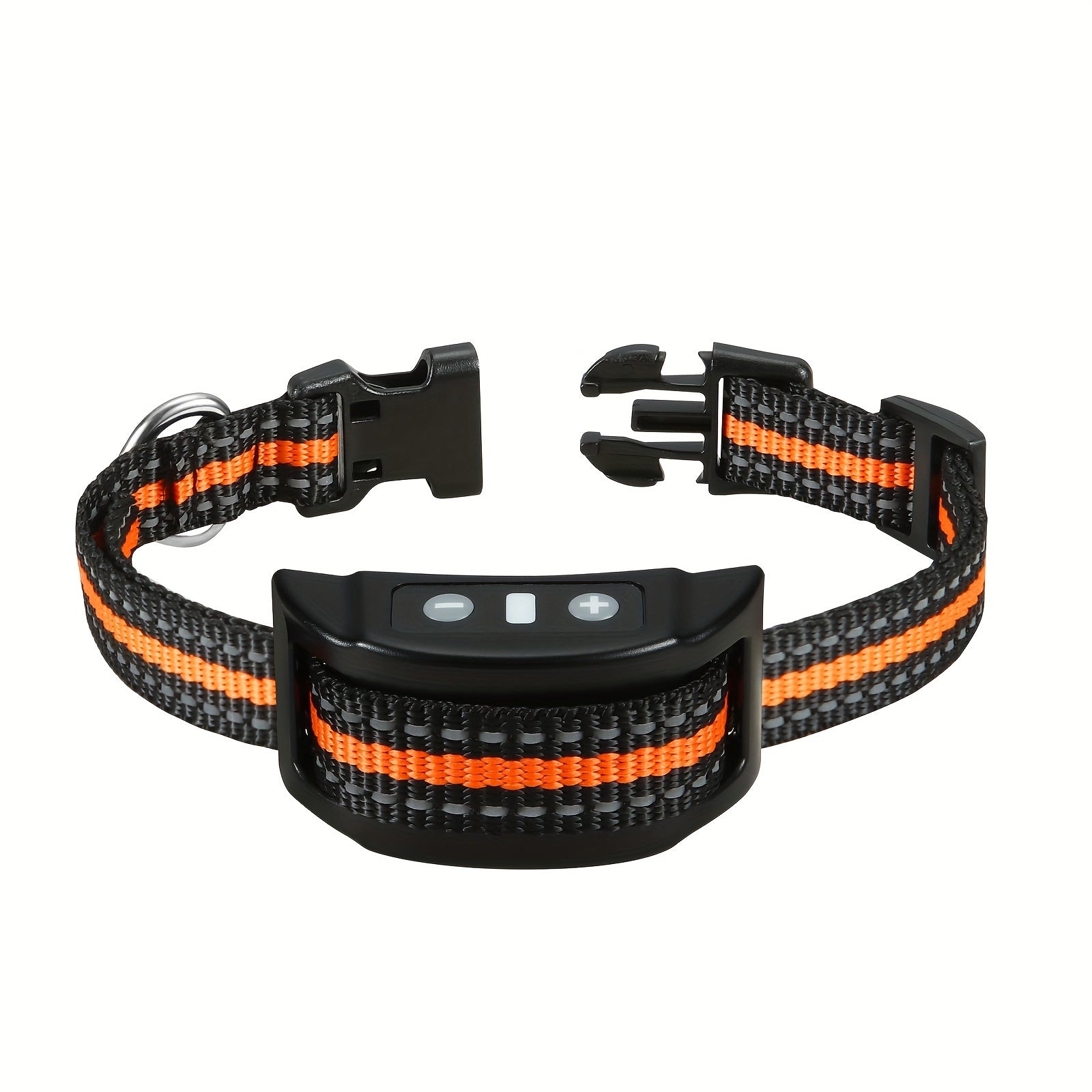Nylon Dog Bark Control Collar with Rechargeable Lithium Battery and Adjustable Strap