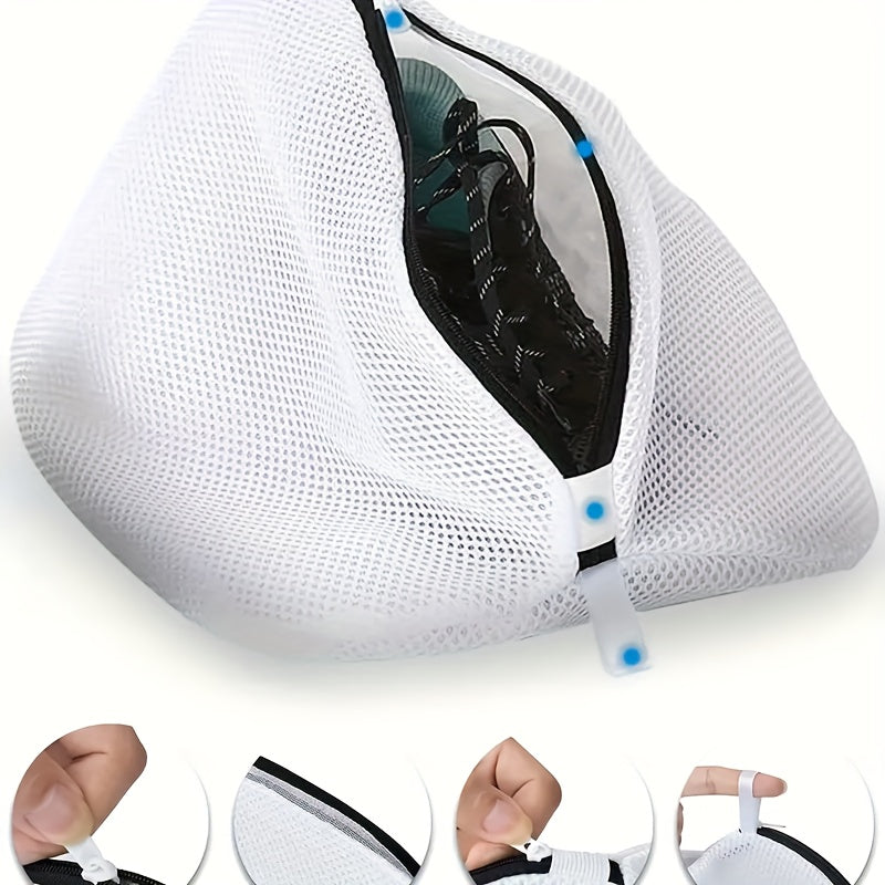 Naylon poyafzal yuvish sumkasi, poyafzallar uchun tarmoq kir yuvish himoyachisi, uy uchun — chidamli