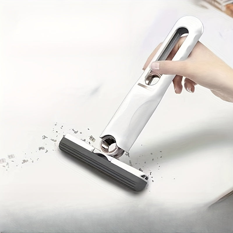 Mini Mop to'plami - Stol va Shisha tozalash uchun ideal. Portativ gubka mopni o'z ichiga oladi, super so'rish xususiyatlariga ega. Ko'p maqsadli foydalanish uchun zarur tozalash materiallari va asboblari.