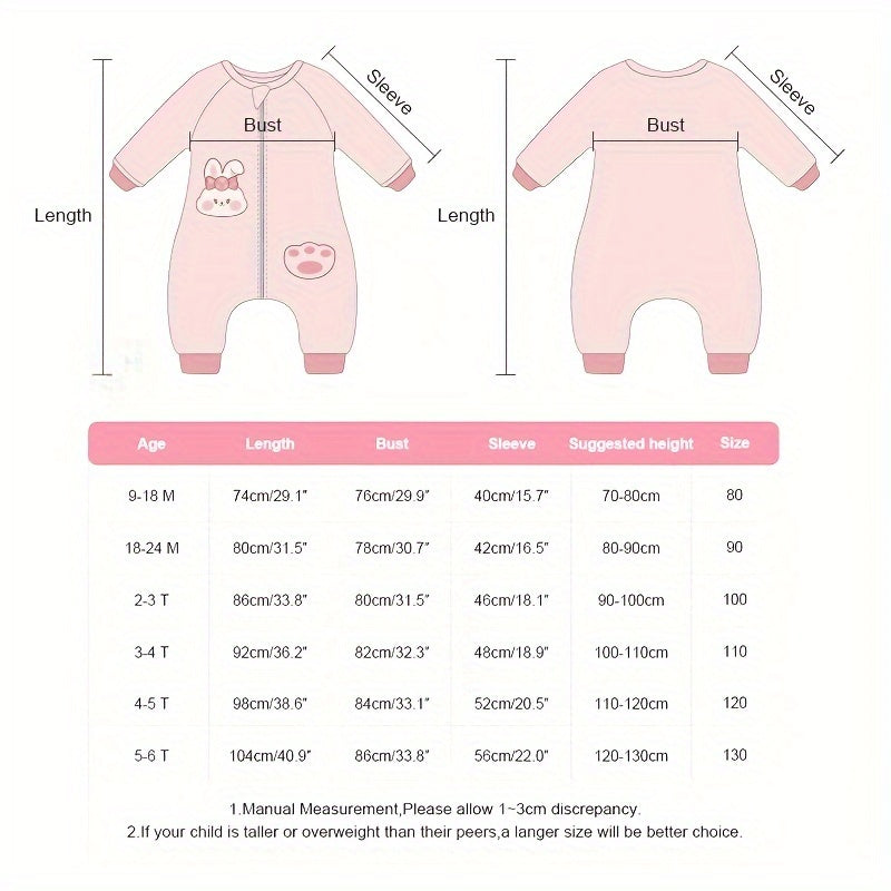 Saco de dormir de felpa de franela con estampado animal para bebés con cierre de cremallera y poliéster lavable a máquina