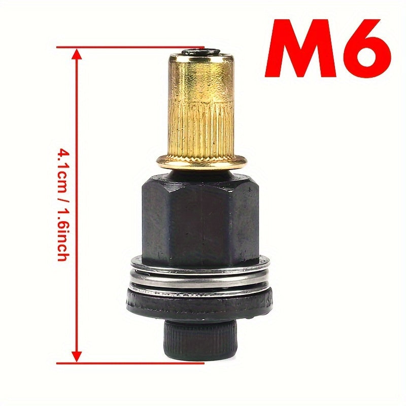 Manual Rivet Nut Puller Tool Set with Wrench and 20 Nuts