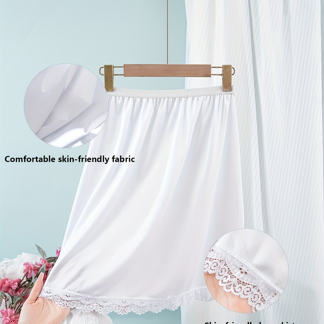 Plus Size Womens High Support Knit Lingerie Shorts Breathable Comfort