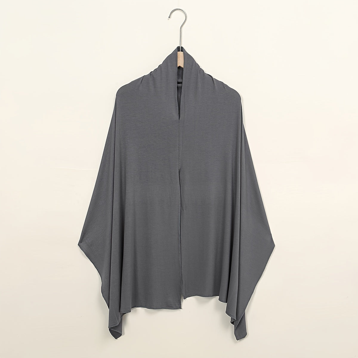 Women's Solid Color Breathable Scarf with Sun Protection and Equal Length Sides