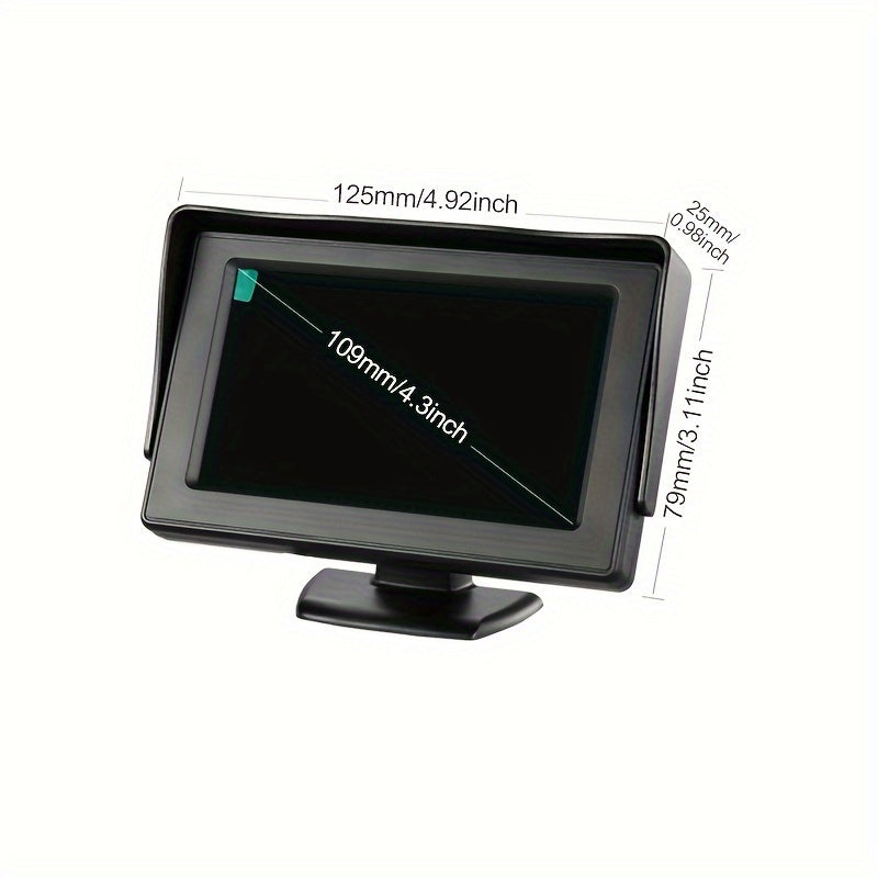 Car Mirror Camera for Cars In-Car Safety Monitor with Monitoring Camera